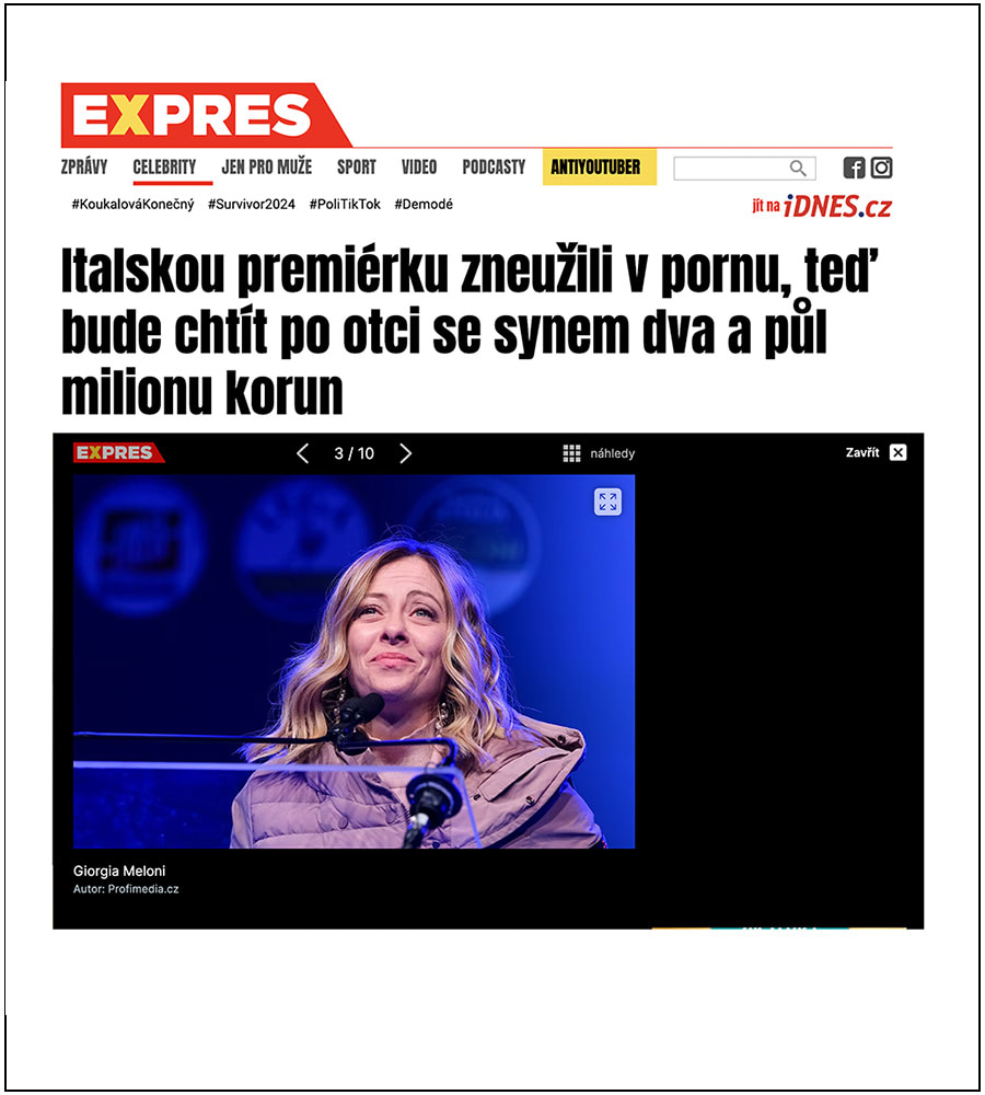 Politics: Giorgia Meloni - ph. Davide Di Lalla