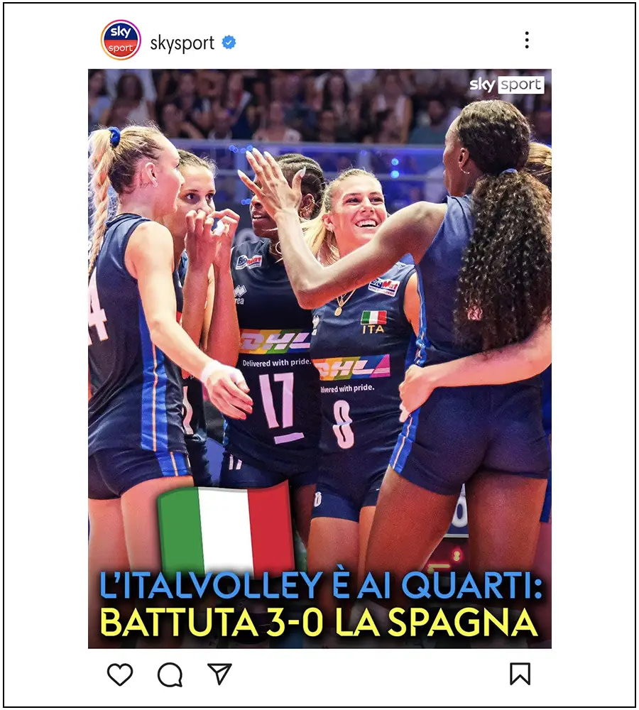 Sky Sport, Instagram - Eurosport 2023 - ph. Davide Di Lalla