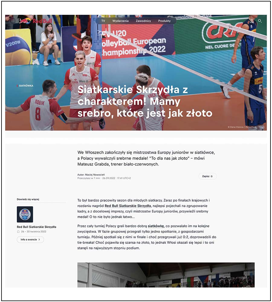 CEV U20 Volleyball European Championship - Redbull | Ph. Elena Vizzoca