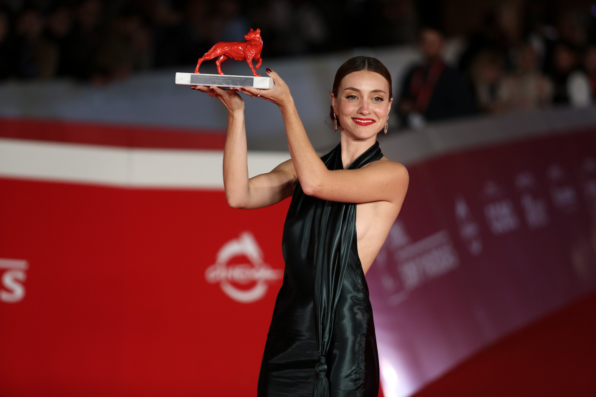 Lourdes Hernandez on Red Carpet for the awards ceremony during the Rome Film Festival. (ph. Davide Di Lalla ©Unicode Images)