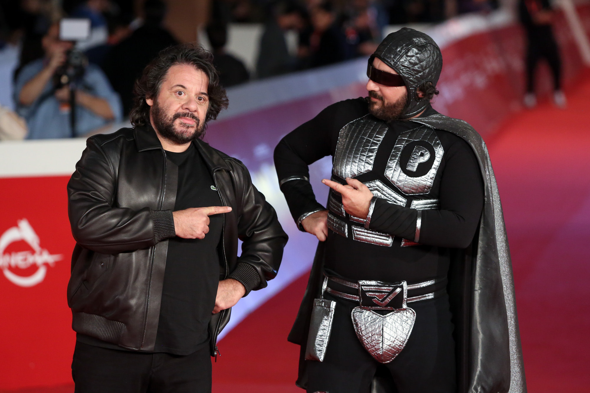 Lillo Petrolo (L) for "Sono Lillo" film on Red Carpet during the Rome Film Festival. (ph. Davide Di Lalla ©Unicode Images)