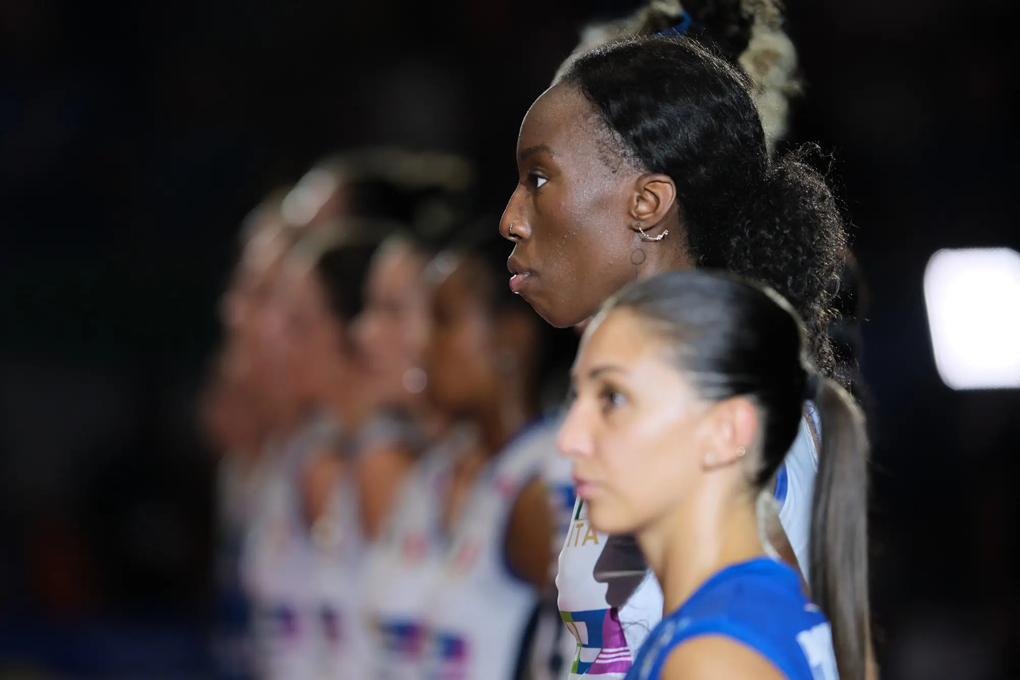 Paola Ogechi Egonu of Italy during the Final Round Day 8 of the Women’s CEV Eurovolley 2023 between Italy vs Croatia in Turin (Italy). (ph. Davide Di Lalla ©Unicode Images)