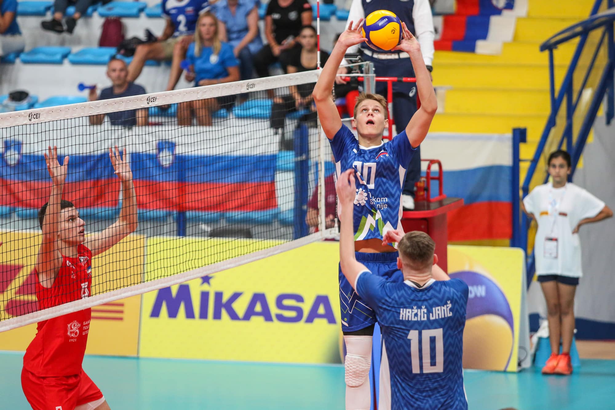 CEV U20 M Volleyball European Championship: Slovenia vs Serbia
