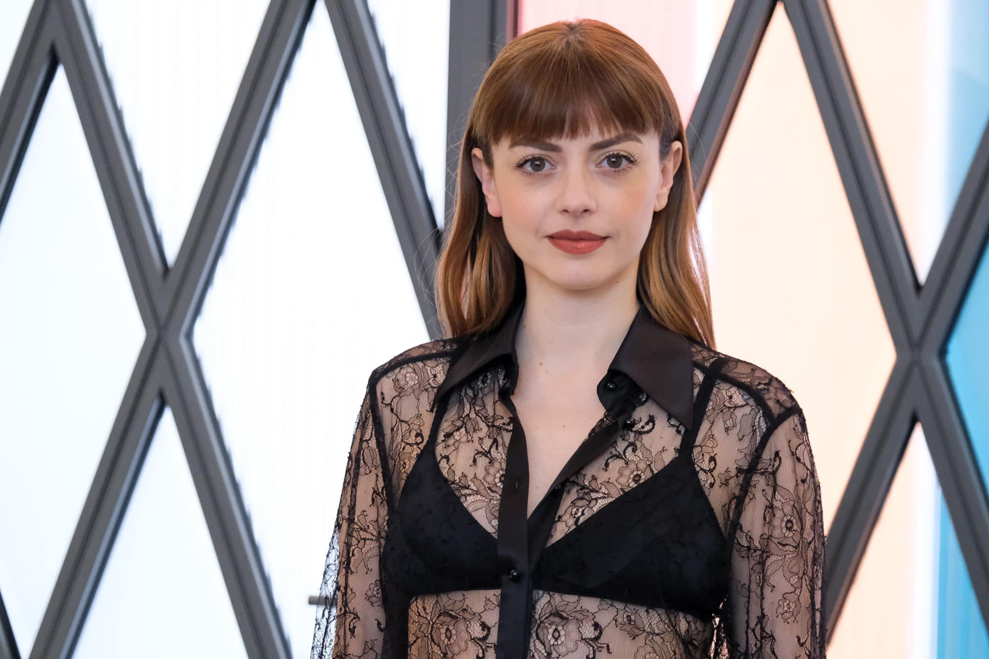 The Italian singer Annalisa attends the Press Conference for the presentation of the 30th anniversary of Roma Pride 2024, Italy. (ph. Davide Di Lalla©Unicode Images)