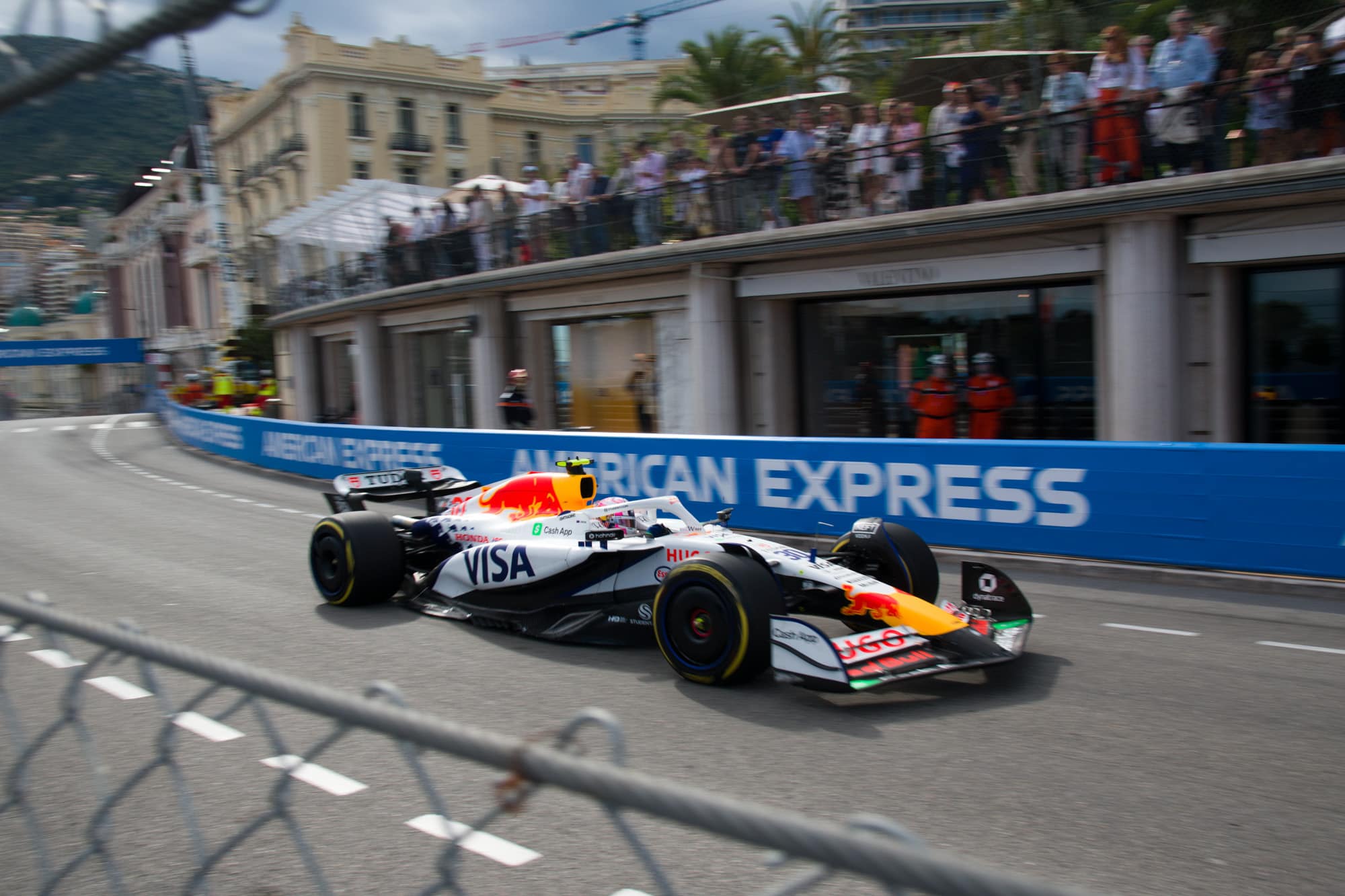 Liam Lawson of Racing Bulls during the Free Practice 2 of the F1 Monaco GP 2025 in Monte-Carlo, Monaco. Ph. Daniel Gonzalez Aguilera