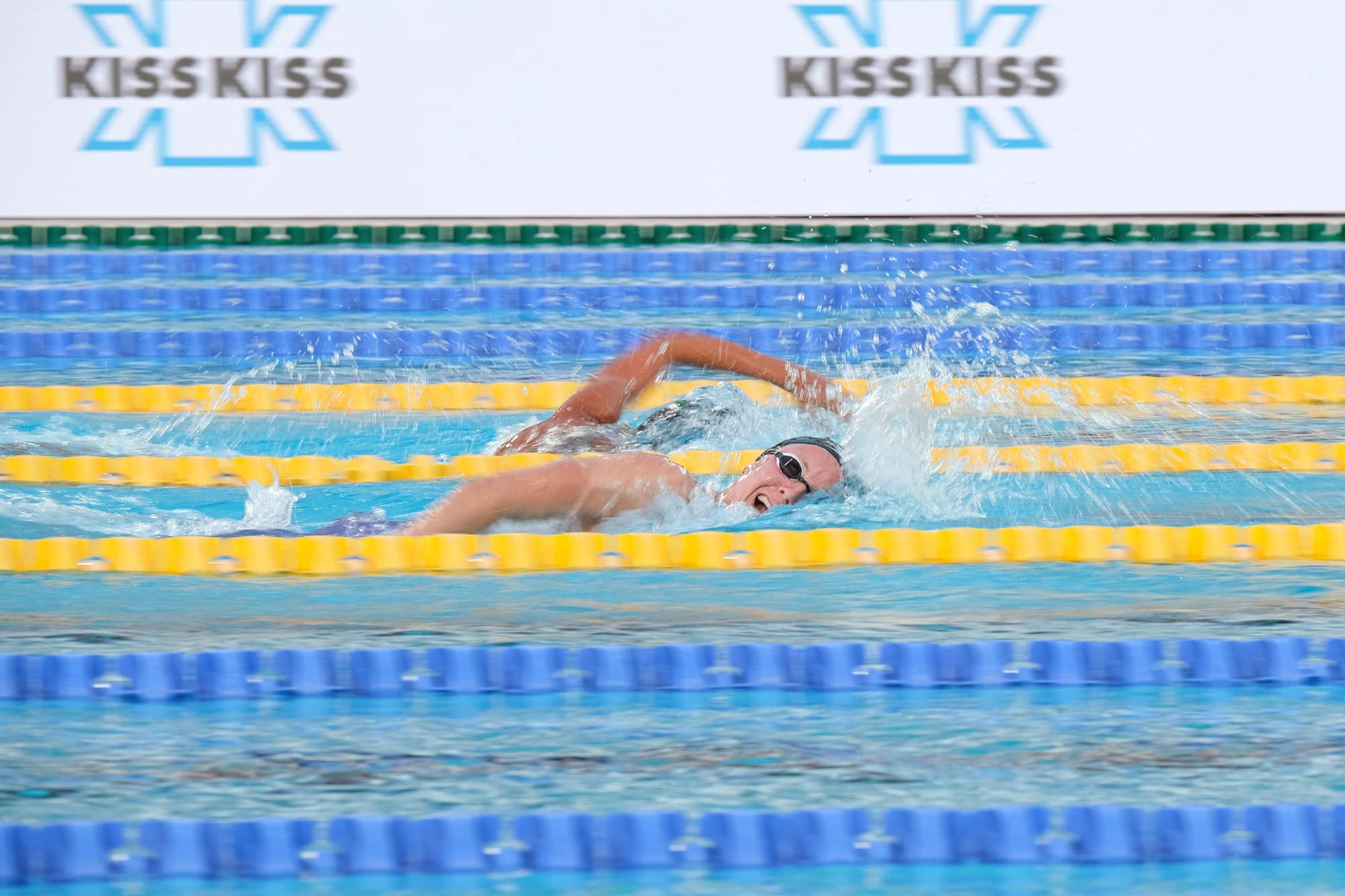 Isabel Marie Gose of Germany in action during the Women 800m Freestyle, Heat 1 of 2 on Day 2 of the International Swimming - 61th "Settecollli" Trophy 2025.