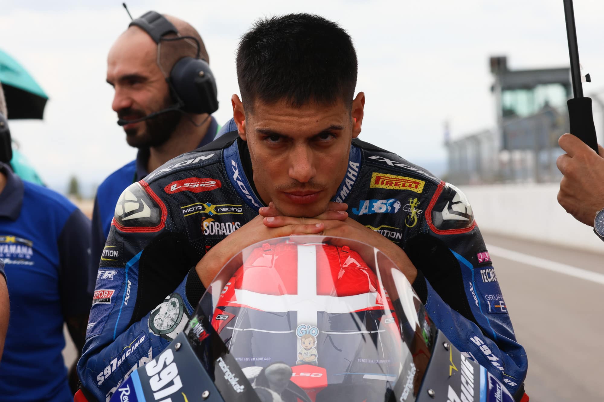 Michael Ruben Rinaldi (Motorxracing) before the Race 2 of the WSBK 2025 Aragón GP