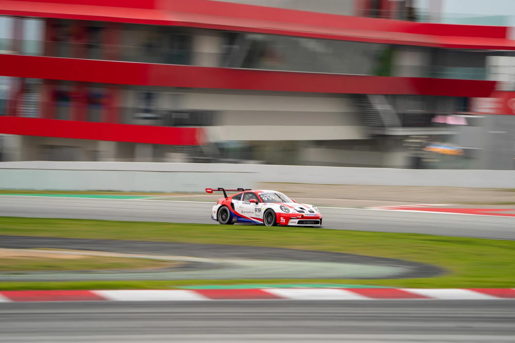 Porsche Sprint Cup Southern Europe 2026 - Qualifying Sport Division - Saturday 28th February, Circuit de Barcelona - Catalunya in Barcelona, Spain - #919 Hjelte Hoffner (NL) - MDM Motorsport