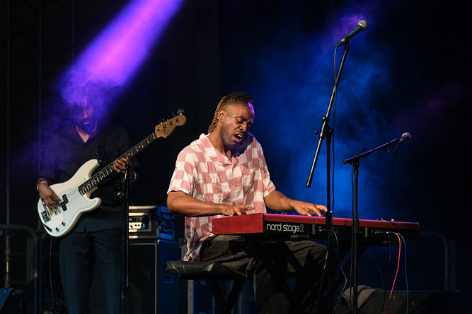 English jazz musician Ashley Henry performs during the Termoli Jazz Fest 2024 in Termoli (Italy). (ph. Elena Vizzoca ©Unicode Images)