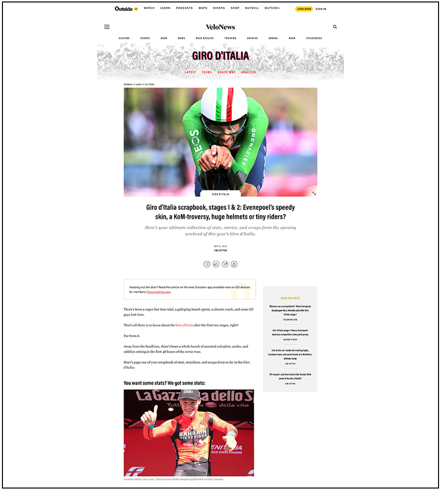 Velo News - Jonathan Milan - Giro d'Italia 2023 - ph. Elena Vizzoca