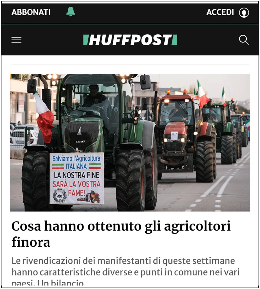 Farmers' Protest - ph. Davide Di Lalla