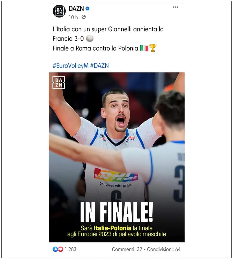 DAZN - Eurovolley, Giannelli - Italy - ph. Davide Di Lalla