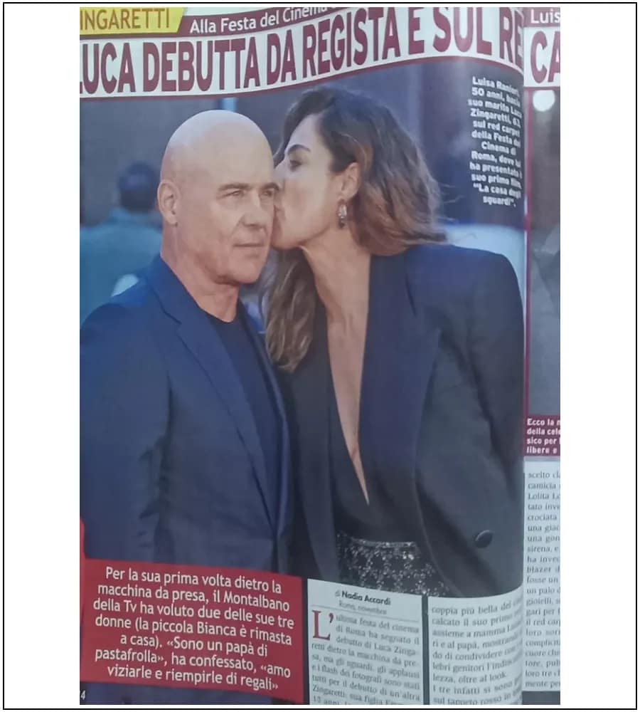 Grand Hotel Magazine n.46, 8 november 2024- Luca Zingaretti - ph. Elena Vizzoca