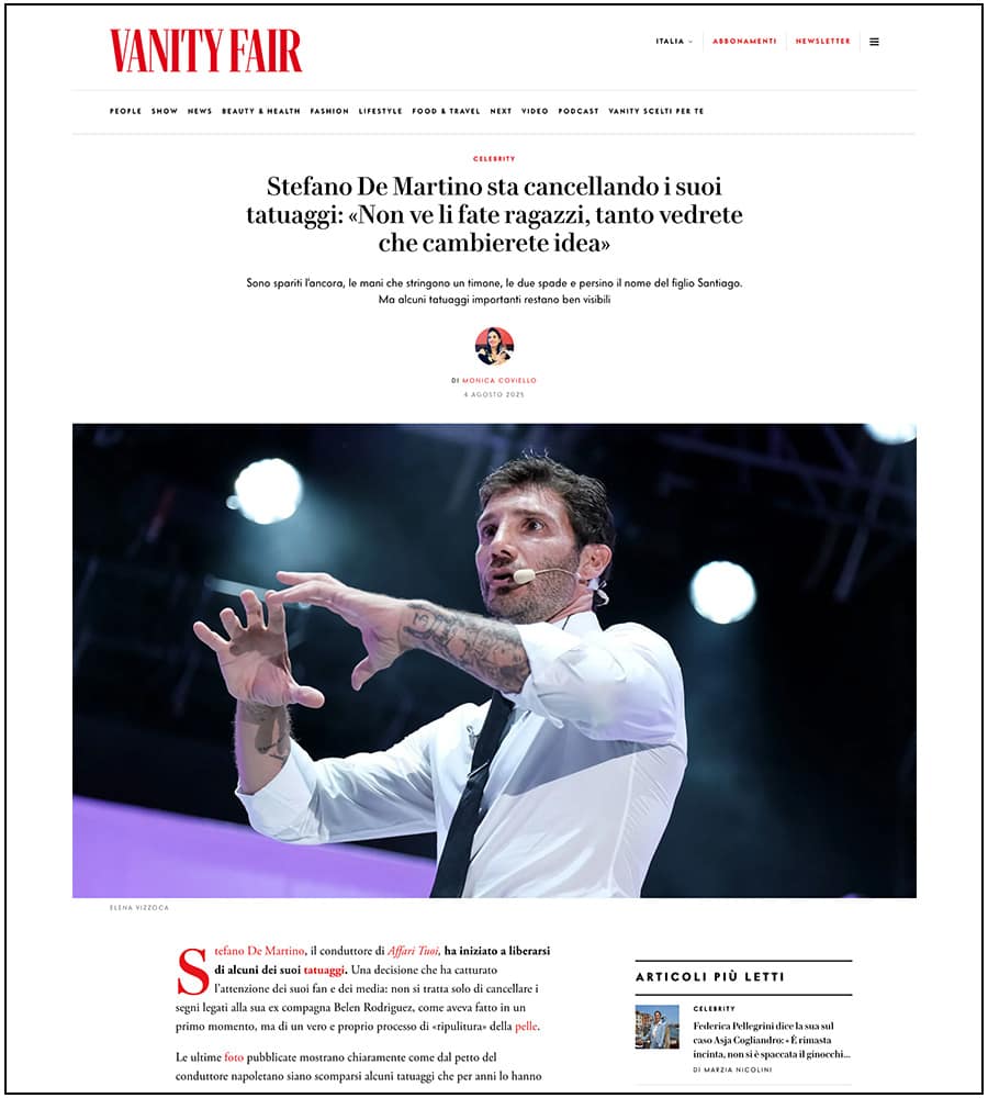 VanityFair - Stefano De Martino - ph. Elena Vizzoca