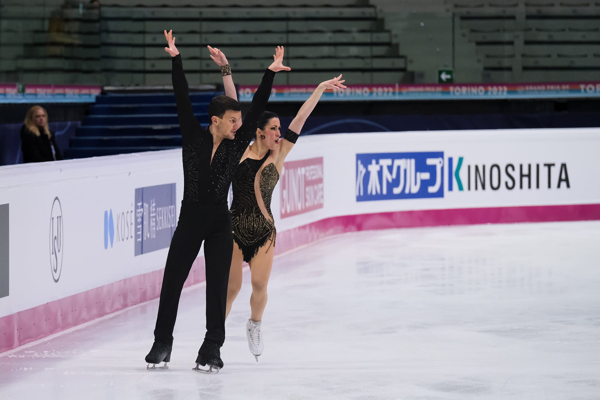Second day for Senior Ice Dance – Rhythm Dance of the ISU Grand Prix Final in Torino 2022