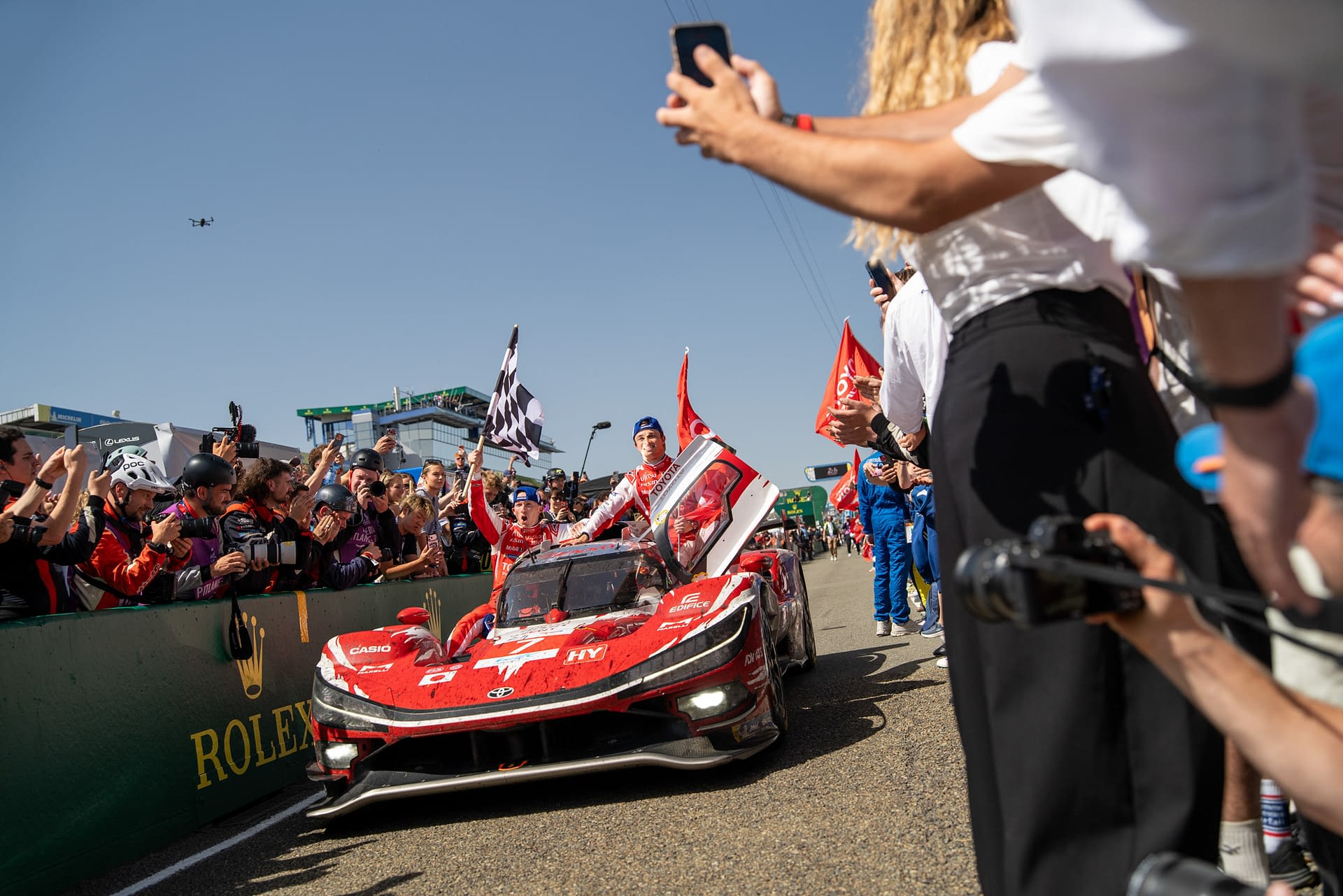 Race of the 94rd edition of the 24 Hours of Le Mans, Pays de la Loire, France