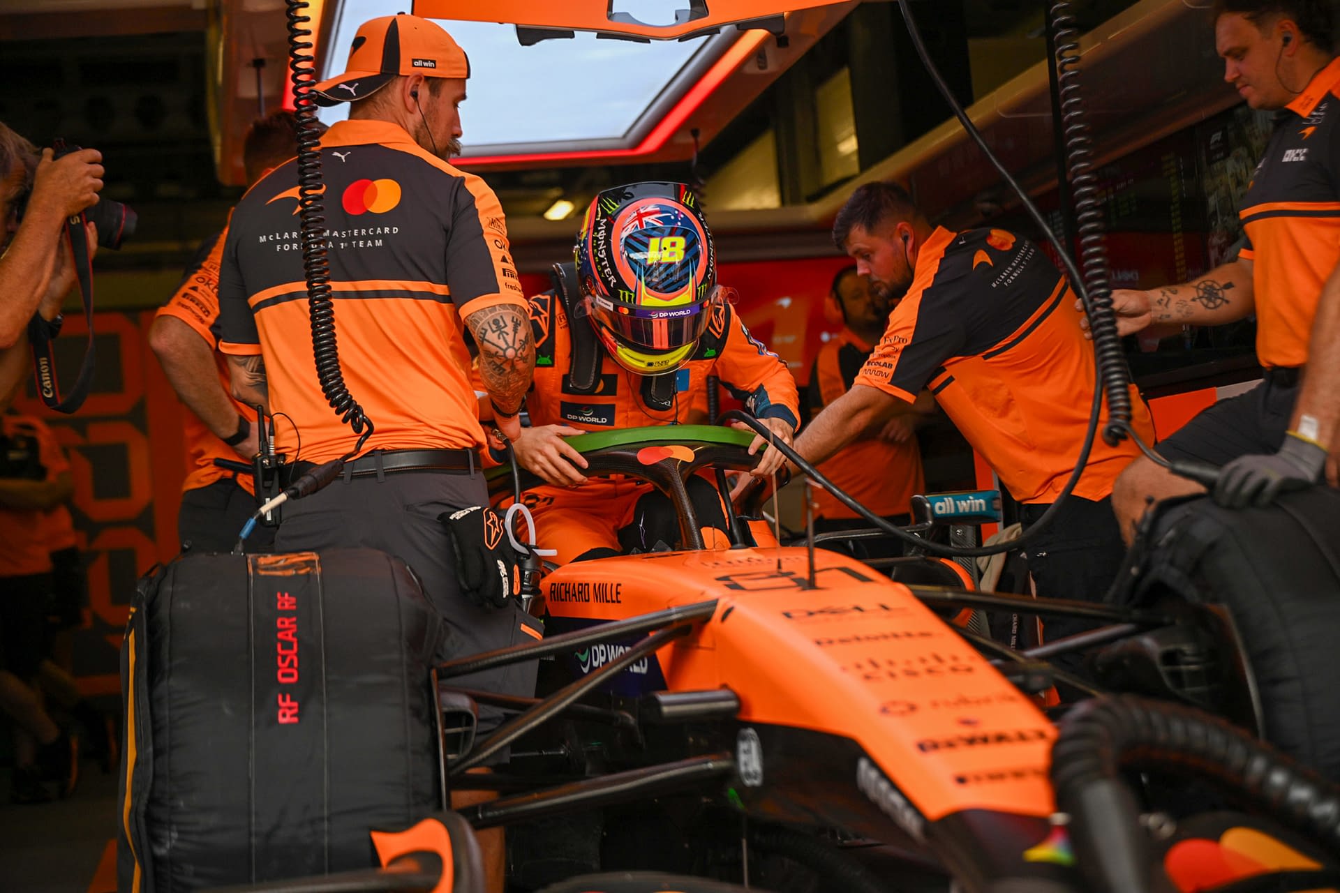 Qualifying of the Formula 1 Qatar Airways Azerbaijan Grand Prix 2026 in Baku, Azerbaijan