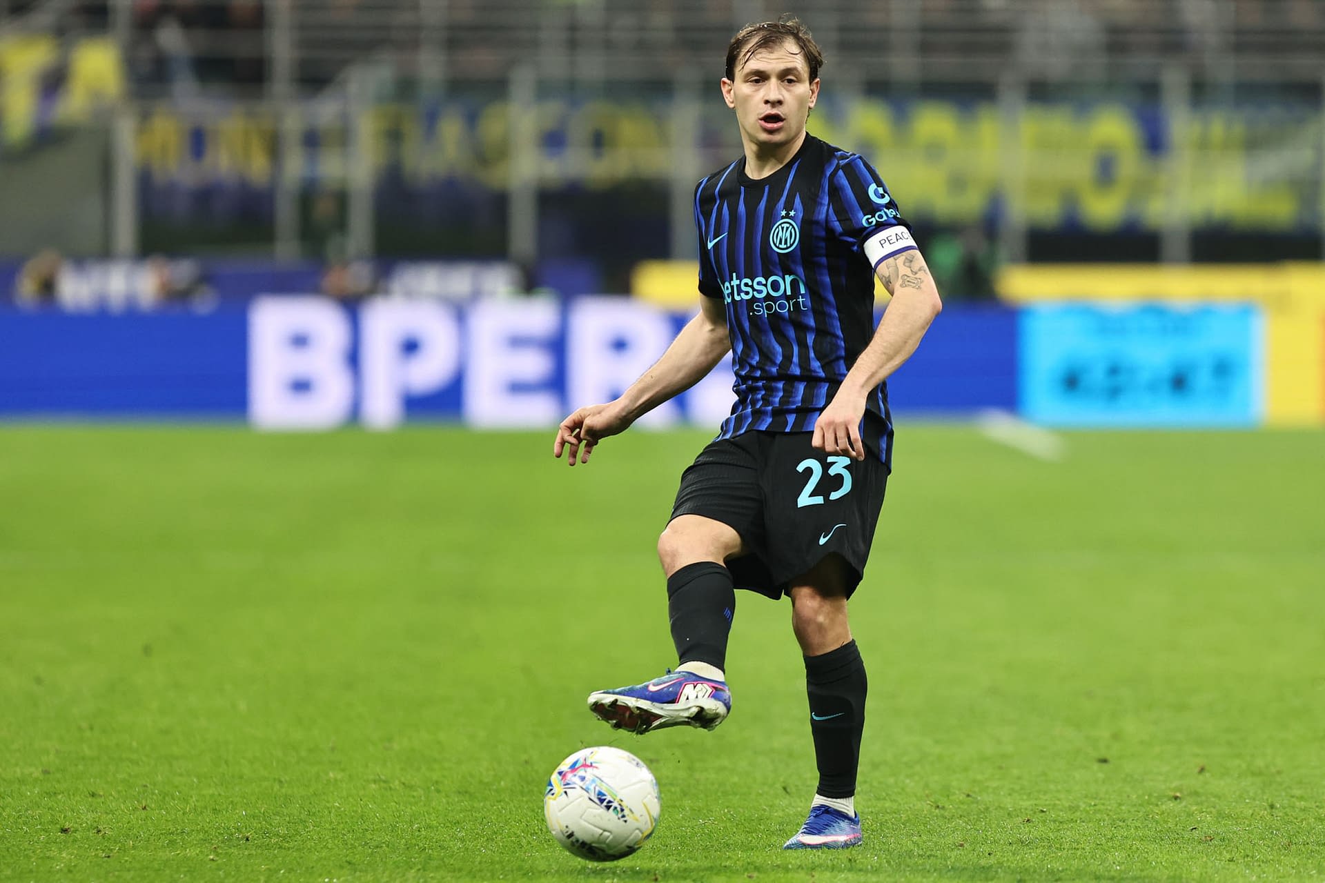 Inter v Genoa – Serie A 2025-2026 Match at Stadio Giuseppe Meazza in Milan, Italy