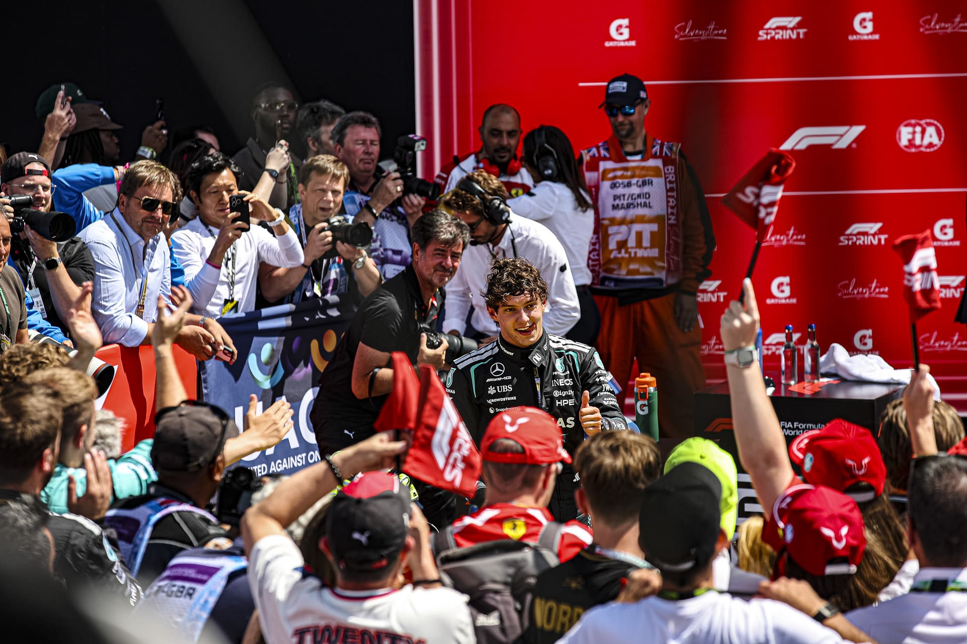 Sprint Race of the Formula 1 Lenovo British Grand Prix 2026 in Silverstone, United Kingdom