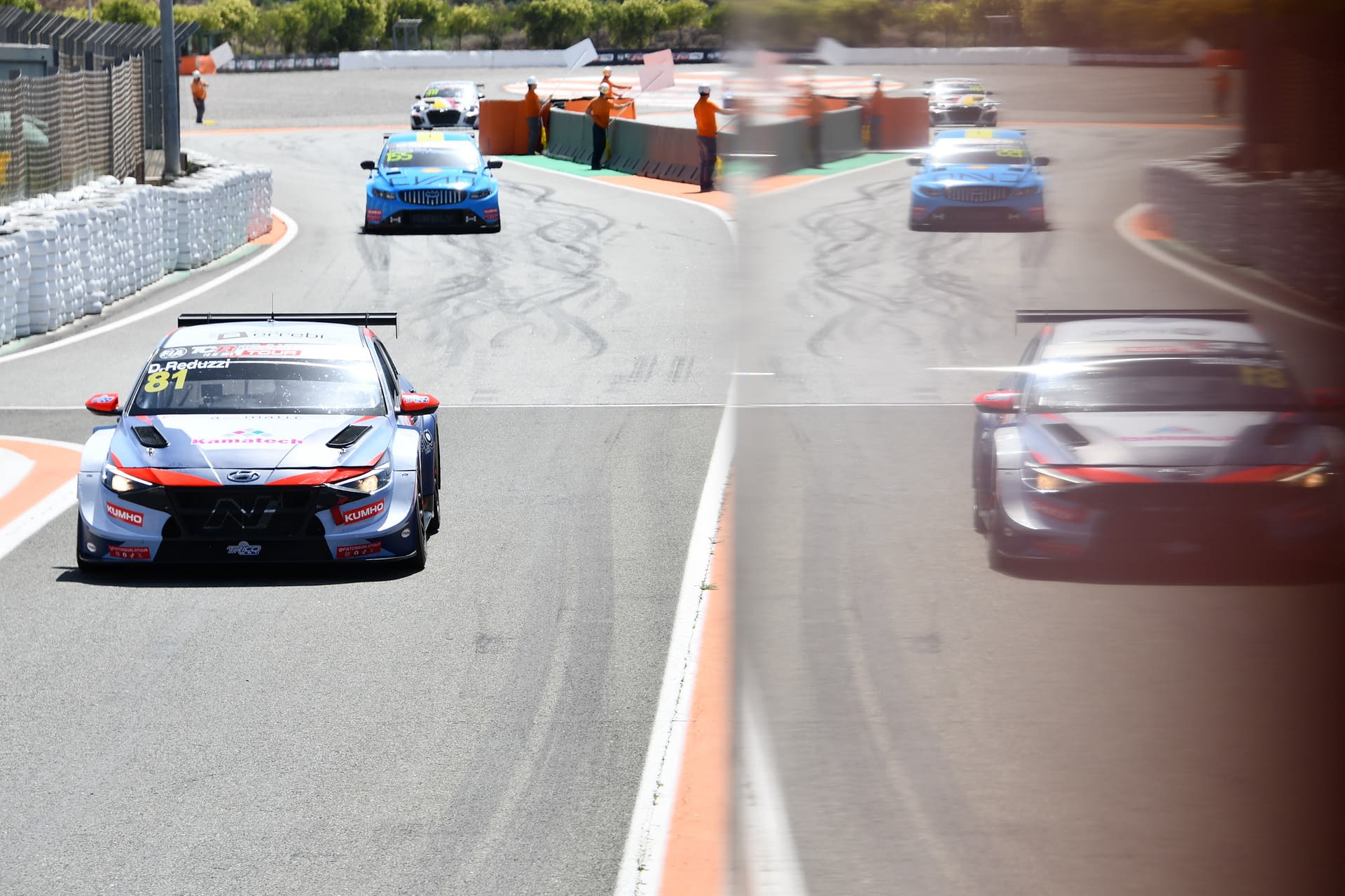 Race 3 of FIA TCR World Tour in Valencia, Spain