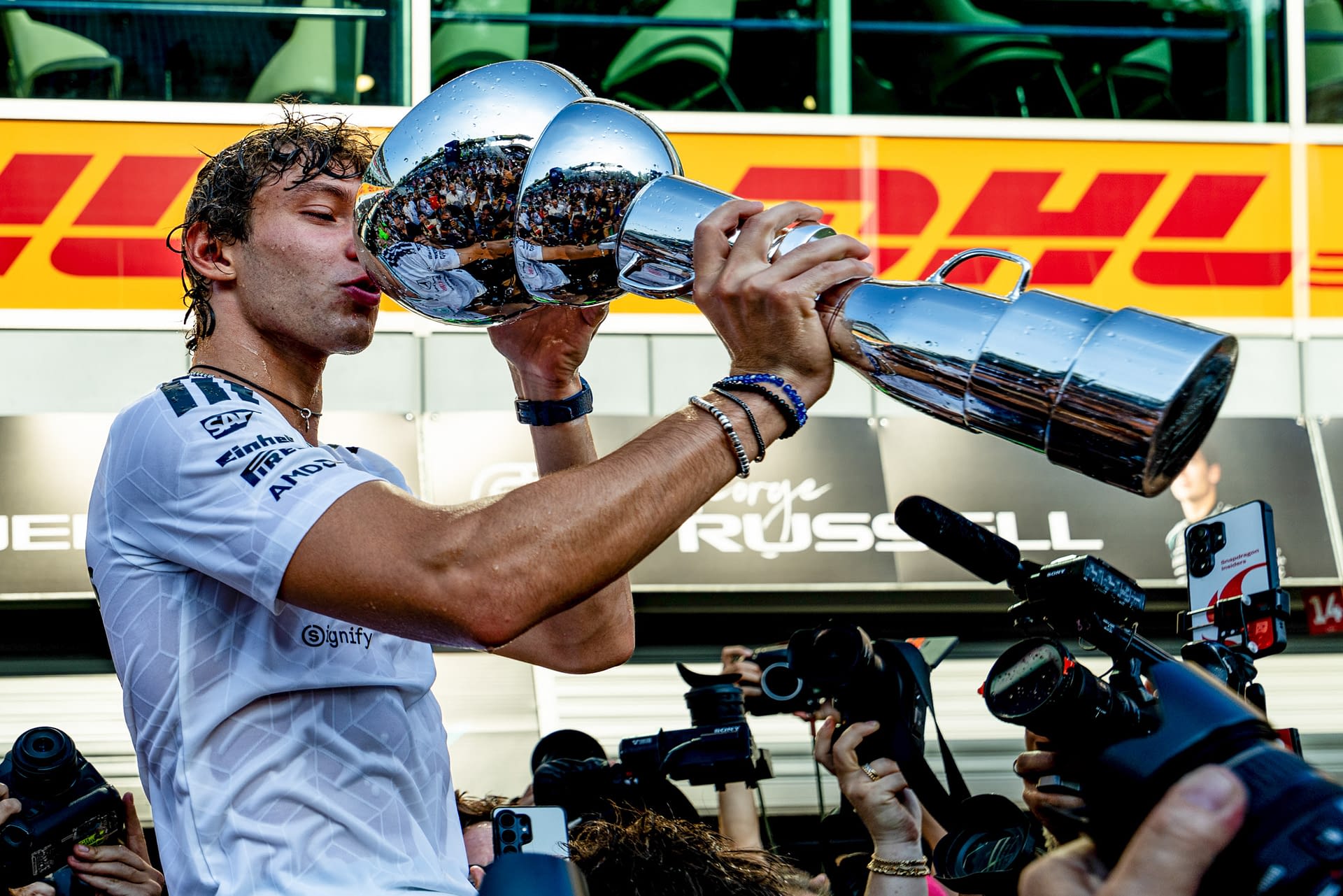 Award Ceremony of the Formula 1 Pirelli Gran Premio dItalia 2026 in Monza, Italy