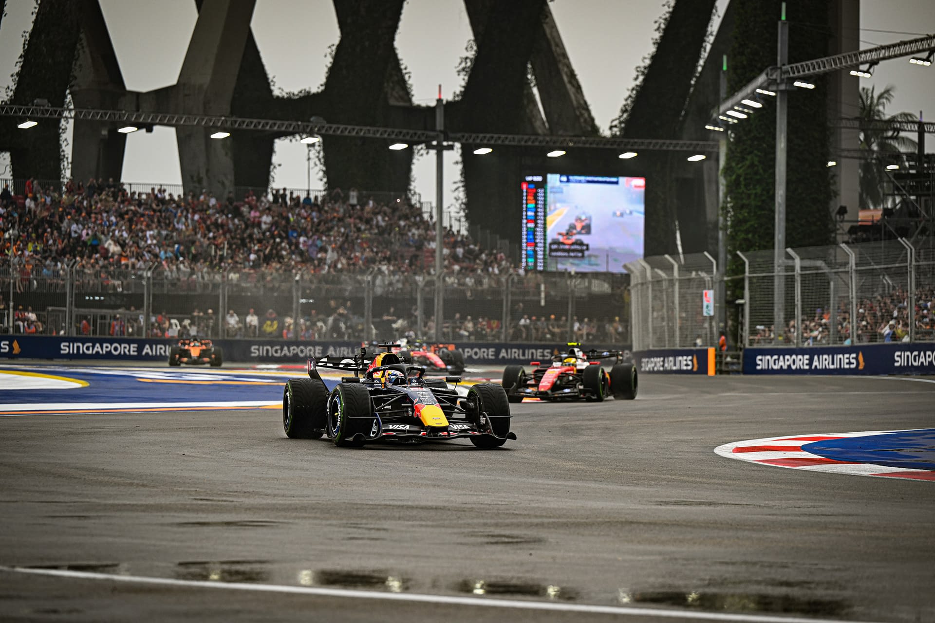 Sprint Race of the Formula 1 Singapore Airlines Singapore Grand Prix 2026 in Singapore