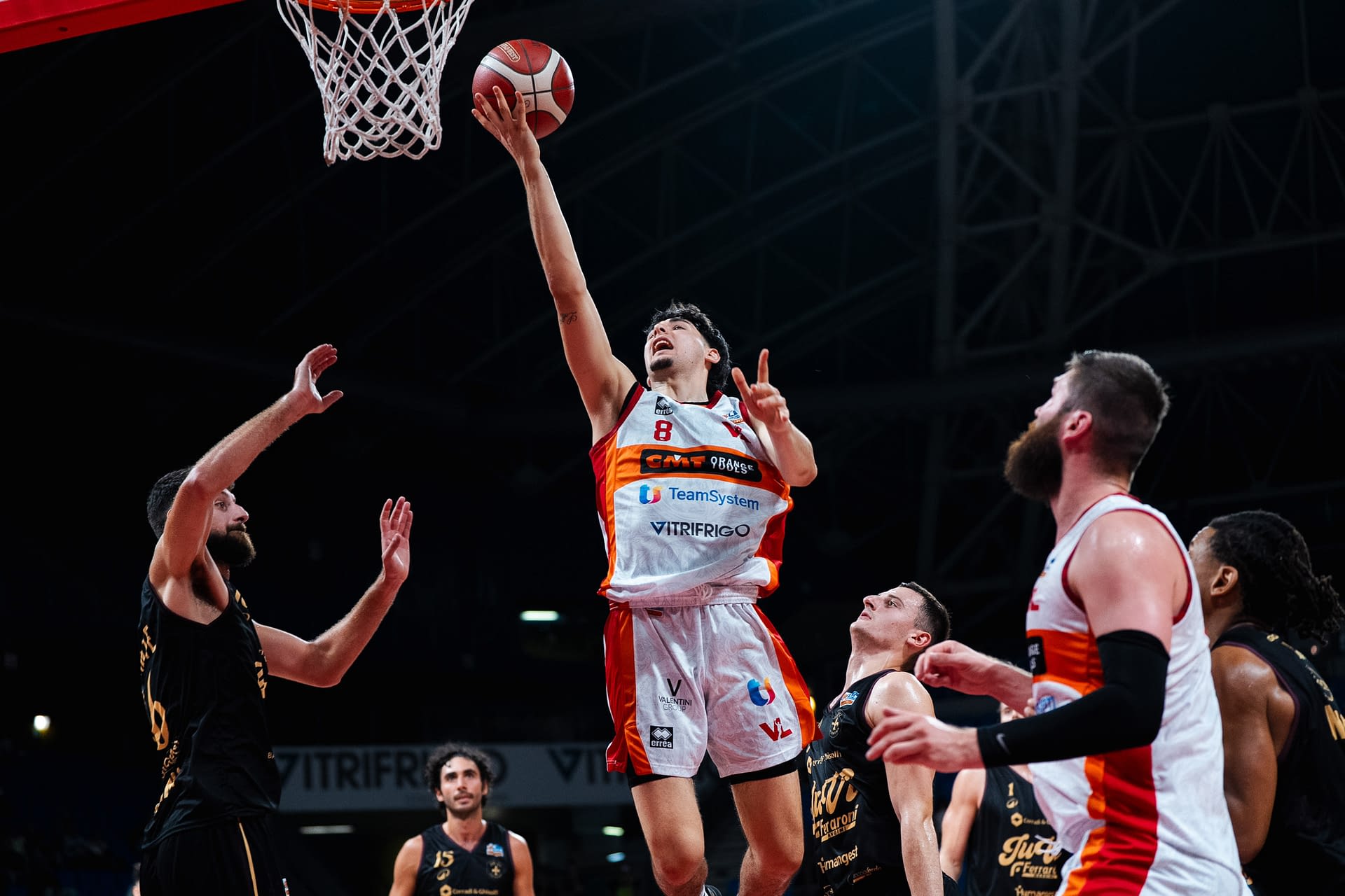 CMT Orange Tools Pesaro vs Ferraroni Juvi Cremona 1952 in the Serie A2 Old Wild West 2026/27 in Pesaro, Italy