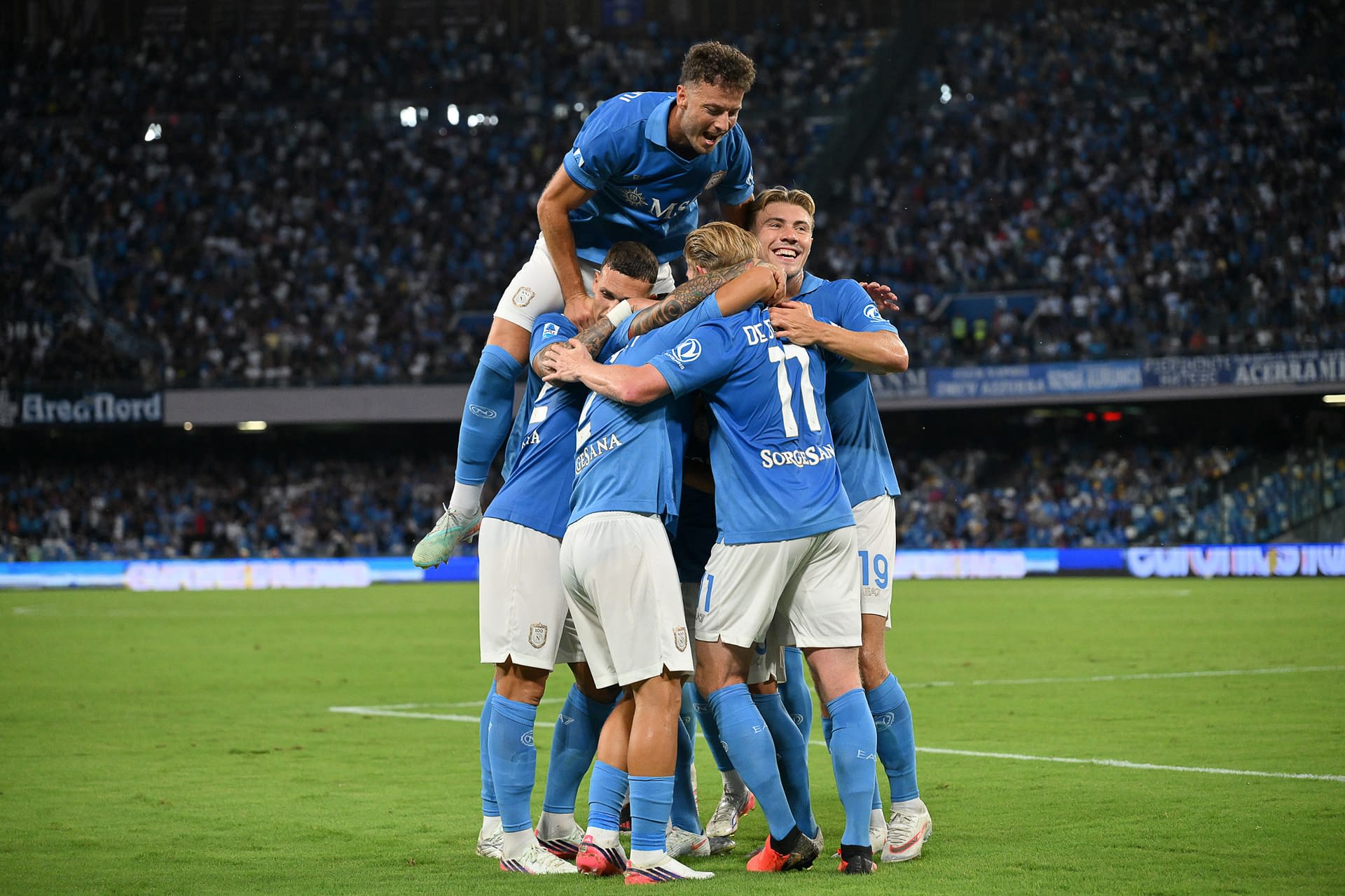 Napoli vs Bologna – 2026 Serie A Enilive Football Match in Naples, Italy