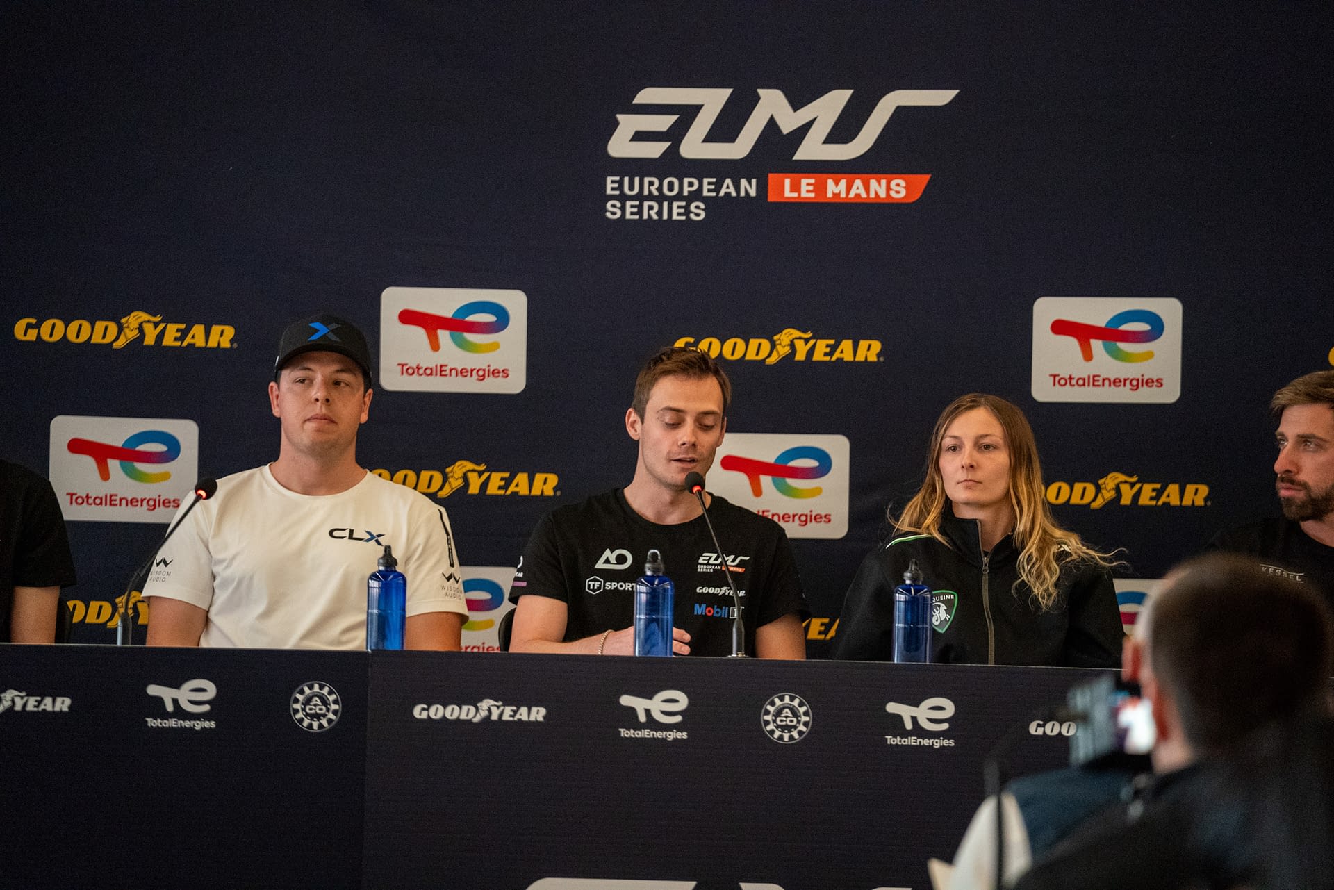 ELMS Drivers’ Press Conference at the Circuit de Barcelona-Catalunya, Spain