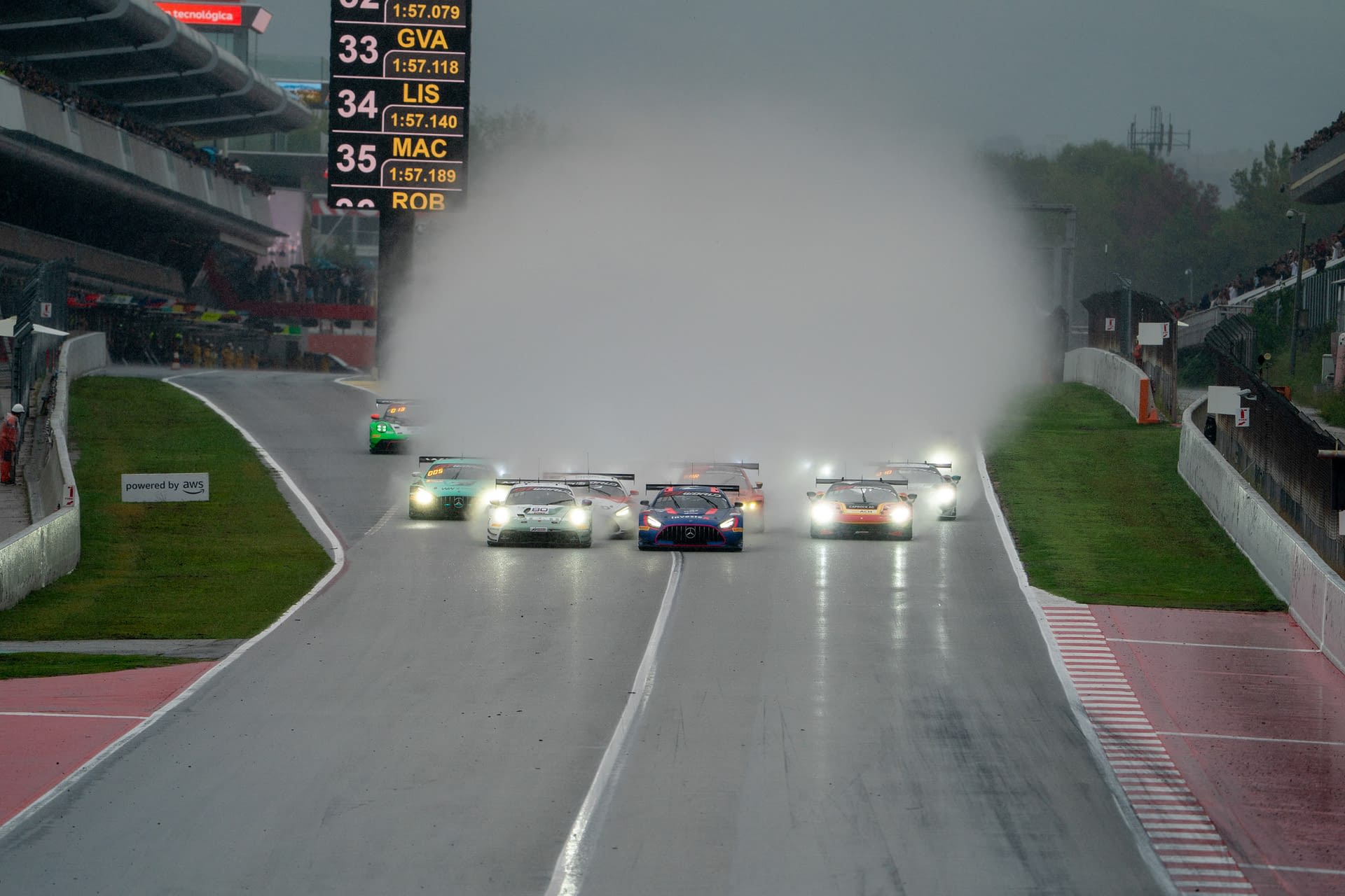 Saturday Race of the 2026 GT World Challenge Europe powered by AWS Sprint Cup in Barcelona, Spain