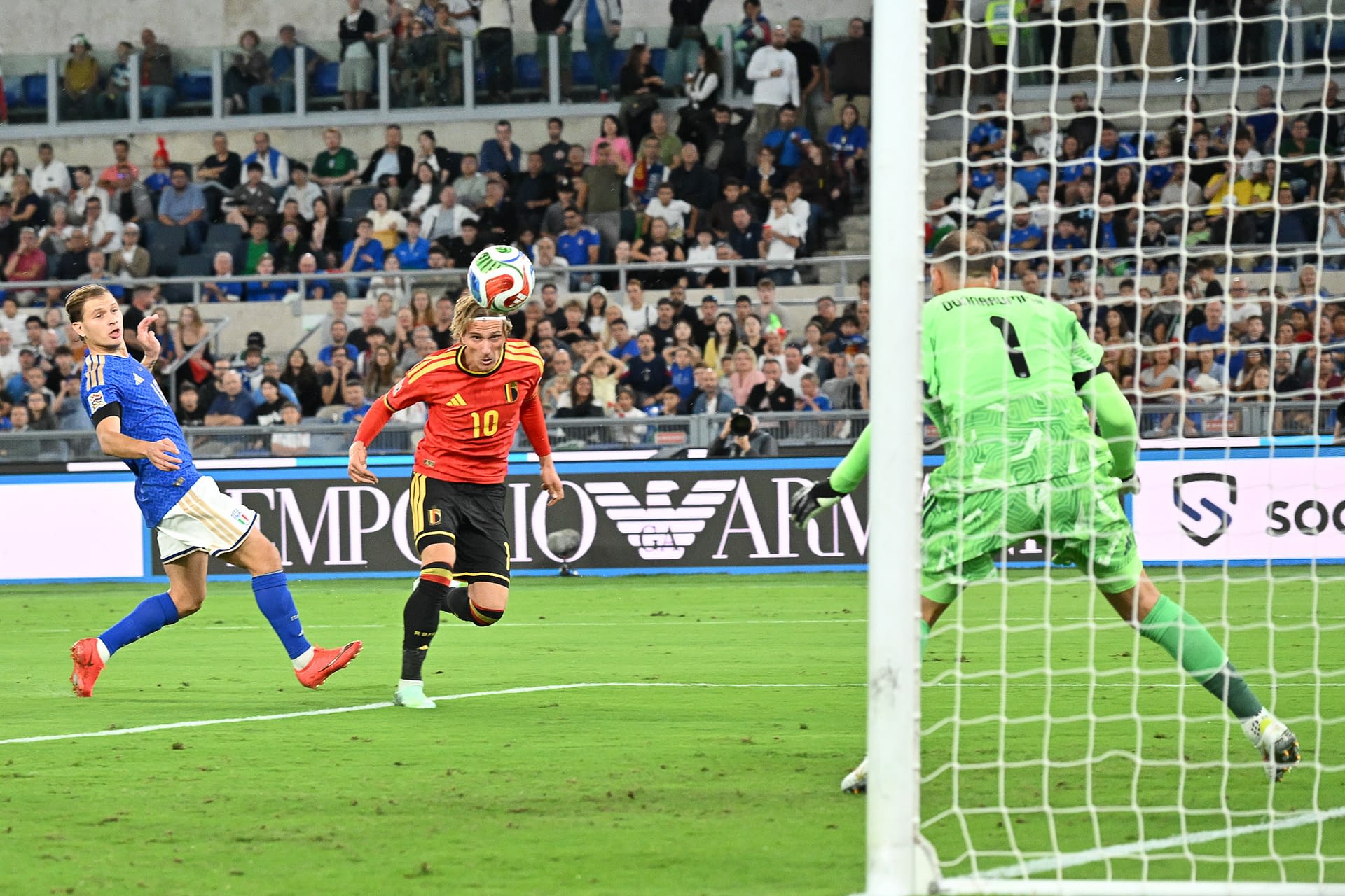 Italy v Belgium – 2026 UEFA Nations League Football Match in Rome, Italy