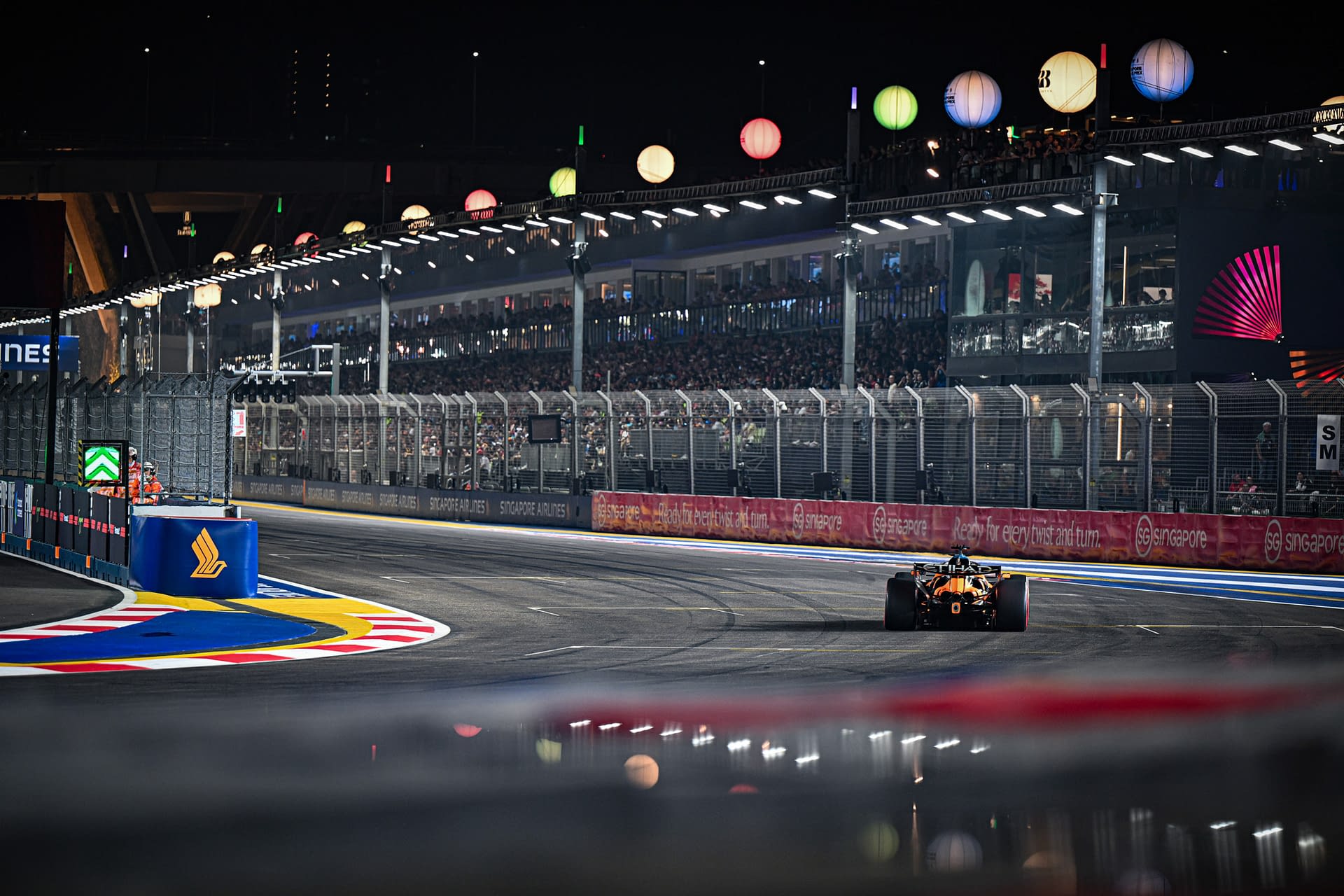 Qualifying of the Formula 1 Singapore Airlines Singapore Grand Prix 2026 in Singapore