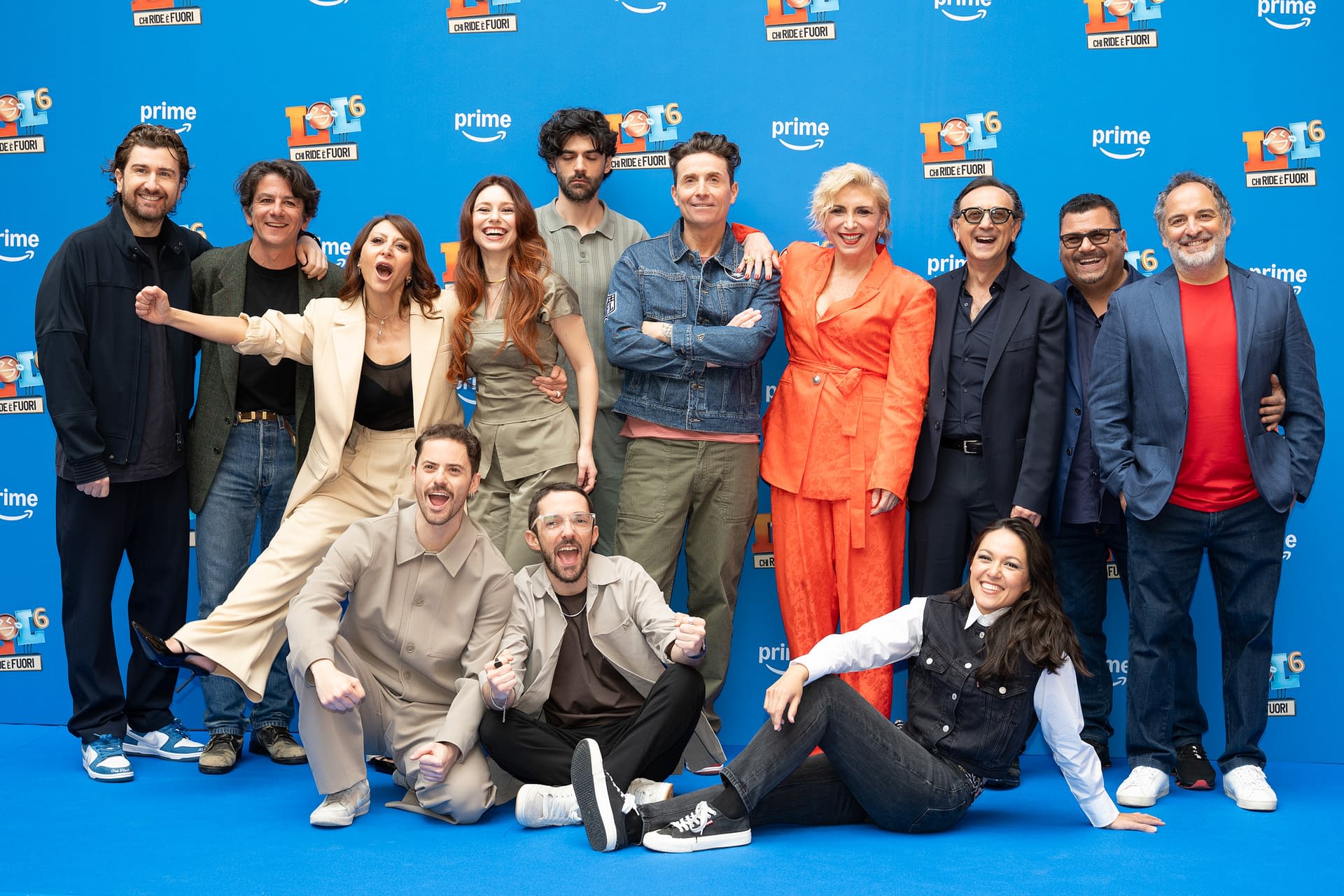Photocall for the 6th season of LOL – Chi Ride è fuori in Rome, Italy