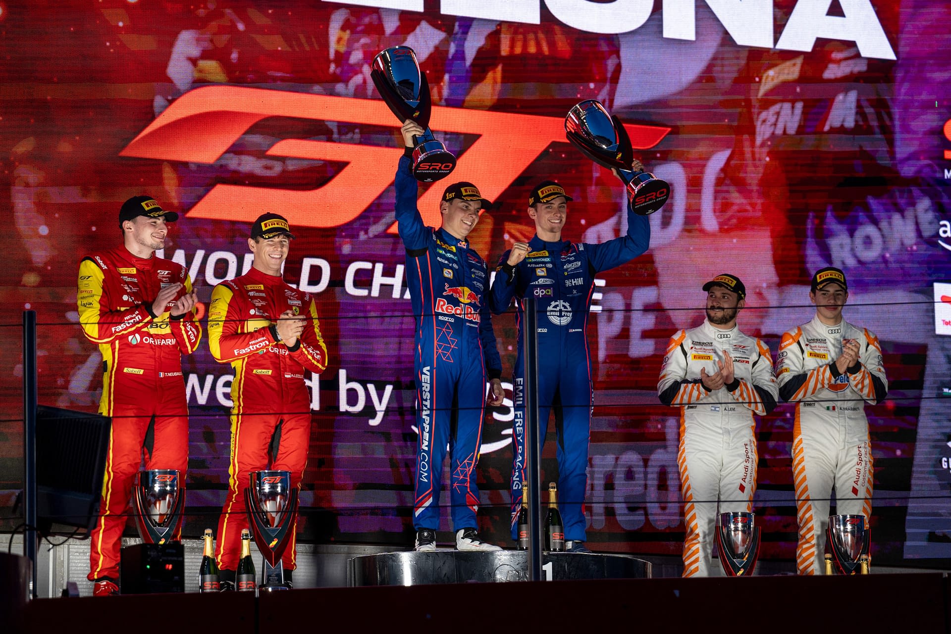 Sunday Race of the 2026 GT World Challenge Europe powered by AWS Sprint Cup in Barcelona, Spain