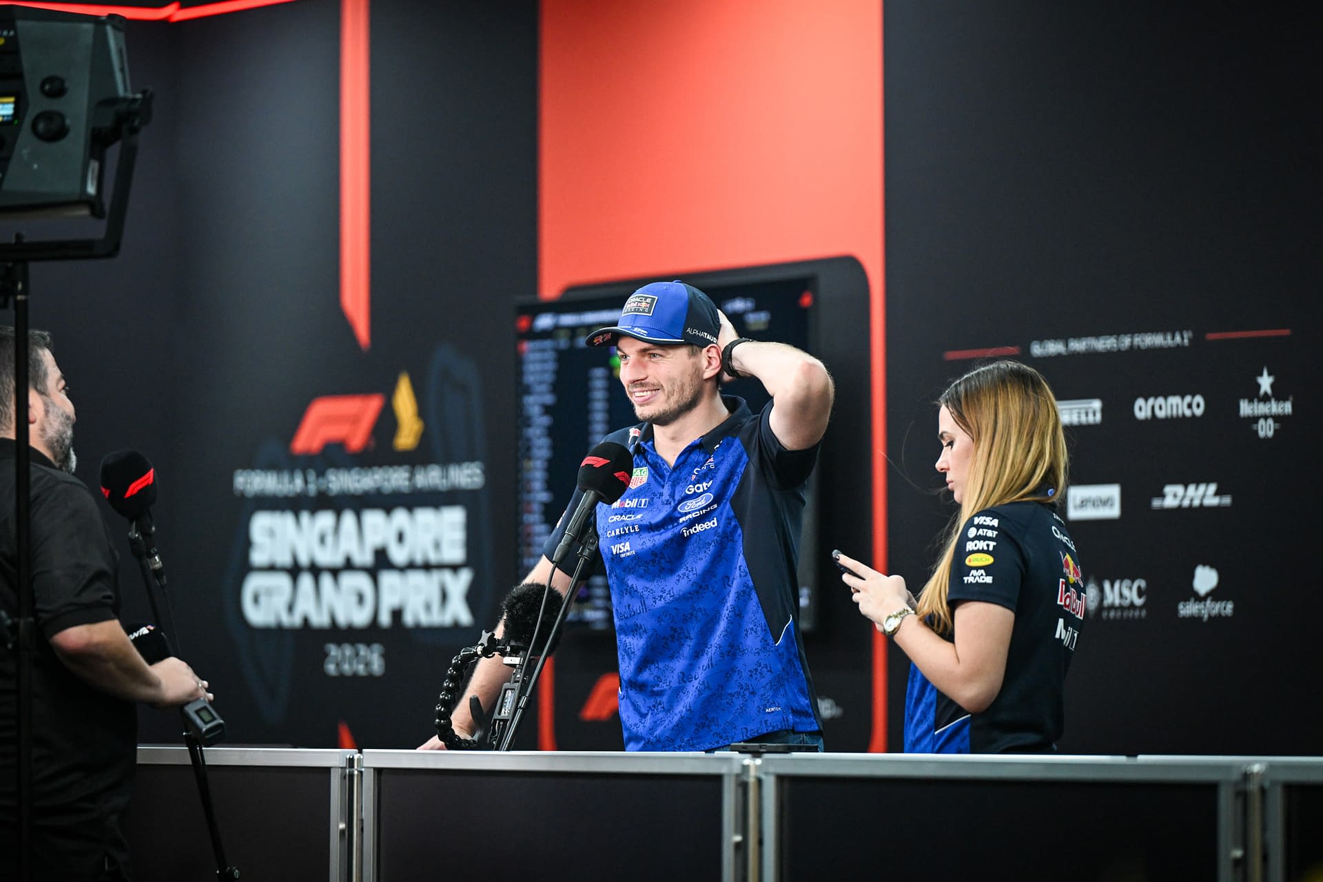 Media Day of the Formula 1 Singapore Airlines Singapore Grand Prix 2026 in Singapore