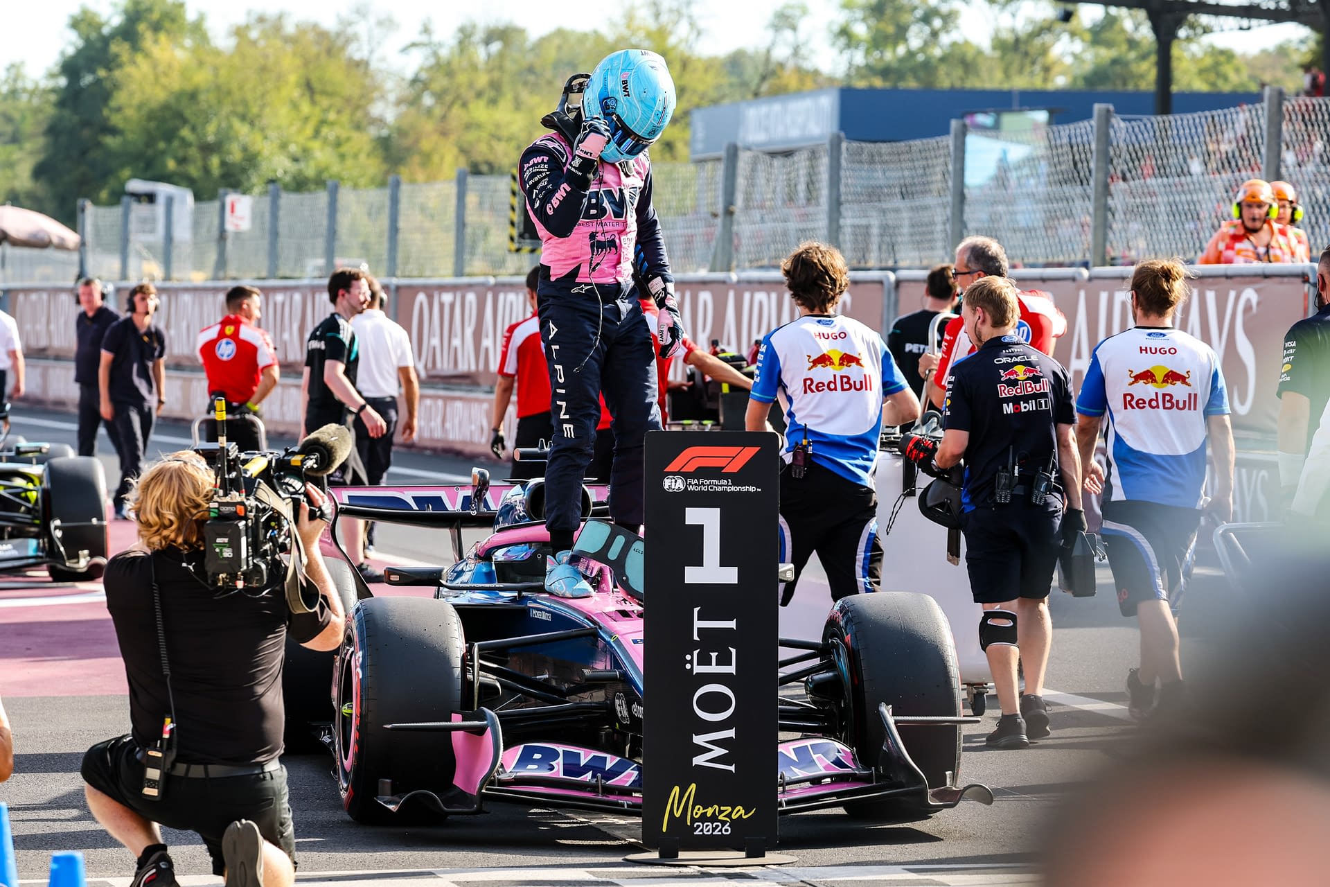 Qualifying of the Formula 1 Pirelli Gran Premio d’Italia 2026 – Round 15 of 24 in Monza, Italy