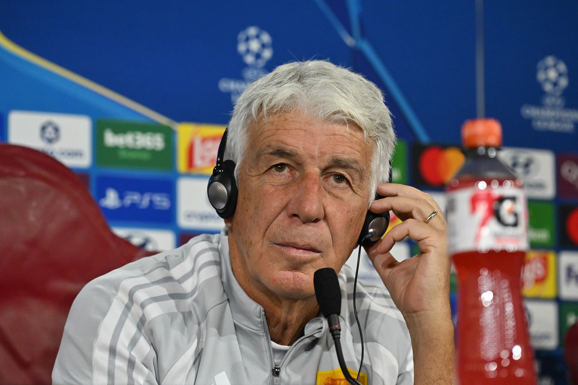 UEFA Champions League AS Roma – Real Madrid press conference and training in Rome, Italy